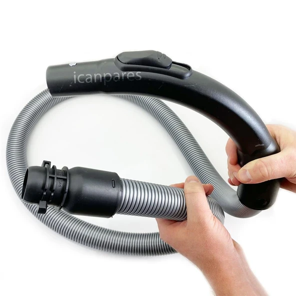 Philips İle Uyumlu FC 8200 - 8219 Gemini Elektrikli Süpürge Dayanıklı Güçlü Katlanmaz Hortumu - Resim 4