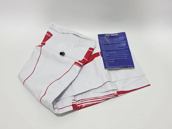 Şişme Baraj Adamı 160cm - Şişme Antrenman Kuklası Kırmızı - Resim 4