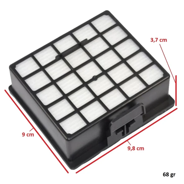 Bosch İle Uyumlu 572234 BSG 61877 BSGL 40000 - 49999 GL 40 30000 - 39999 GL 30 Süpürge Hepa Filtre - Resim 3