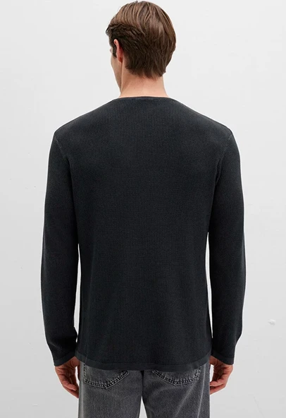 Mavi M070702-900 Bisiklet Yaka Kazak Erkek Sweatshirt - Resim 5