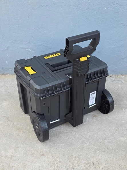 Dewalt TSTAK Ağır Hizmet Tipi Tekerlekli Derin Takım Çantası DW011 (Çıtır Darbeli) - Resim 3