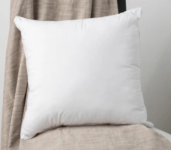 Lane Linen Polyfiber Kırlent İçi Yastık 40x40cm (2 Adet) - Resim 2