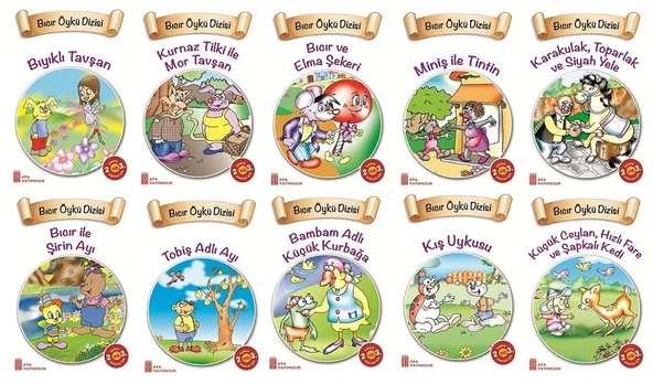 3.Sınıf Okumayı Sevdiren Renkli Resimli Hikayeler - 10 Kitap - Resim 2