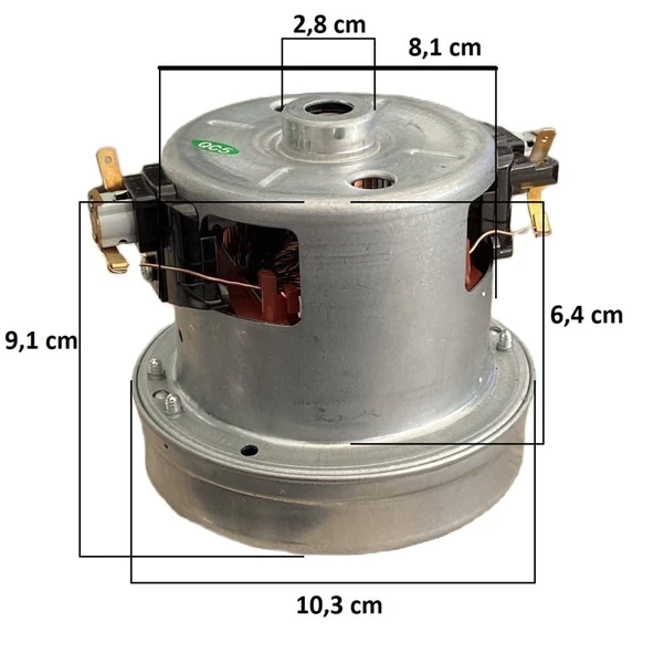 Elektrikli Süpürge Motoru SRV 07 - BT 19 - Resim 2