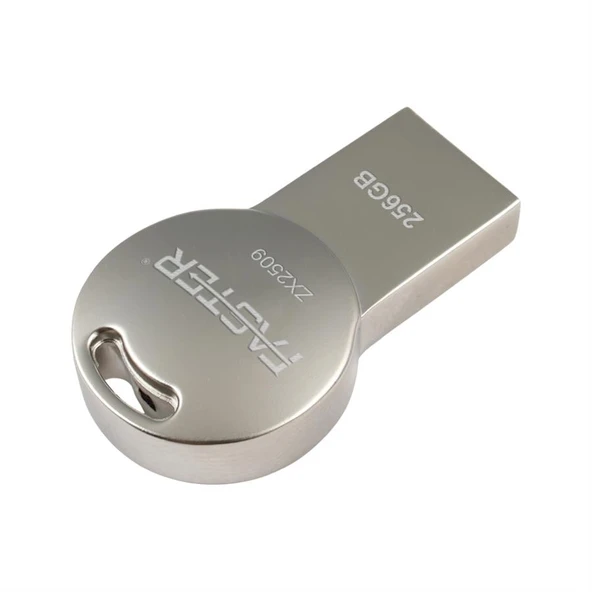 Faster 256 GB Dusl Serisi USB 3.0 Yüksek Hızlı Metal Flash Bellek - Resim 2