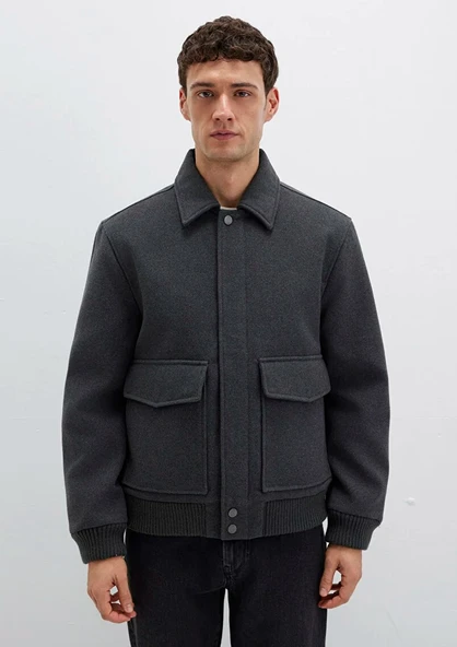Mavi M0110658-80023 Yün Karışımlı Ceket Erkek Ceket - Resim 3
