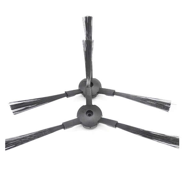 iLife İle Uyumlu A4 - A4S - A6 - T4 - V3 - V3+ - V3S Pro - V4 Robot Süpürge Yan Fırça 2'li Paket - Resim 2