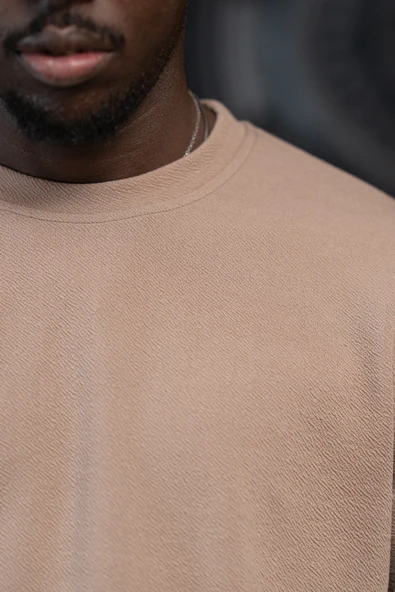 Dorss Regular Fit Armürlü Bisiklet Yaka Likralı Mevsimlik Sweatshirt - Resim 10