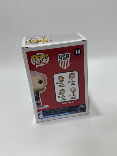 Funko Pop Abd Kadın Milli Futbol Takımı Megan Rapinoe 14 Figür - Resim 5