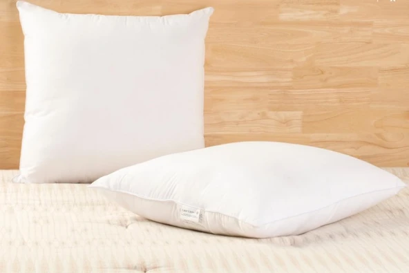 Lane Linen Polyfiber Kırlent İçi Yastık 40x40cm (2 Adet) - Resim 3