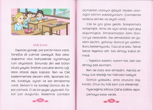 4.Sınıf Okumayı Sevdiren Renkli Resimli Hikayeler 7 - 10 Kitap - Resim 3