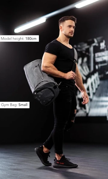 Fitgriff V1 Ayakkabı Bölmeli Spor Çantası S Beden - Resim 2