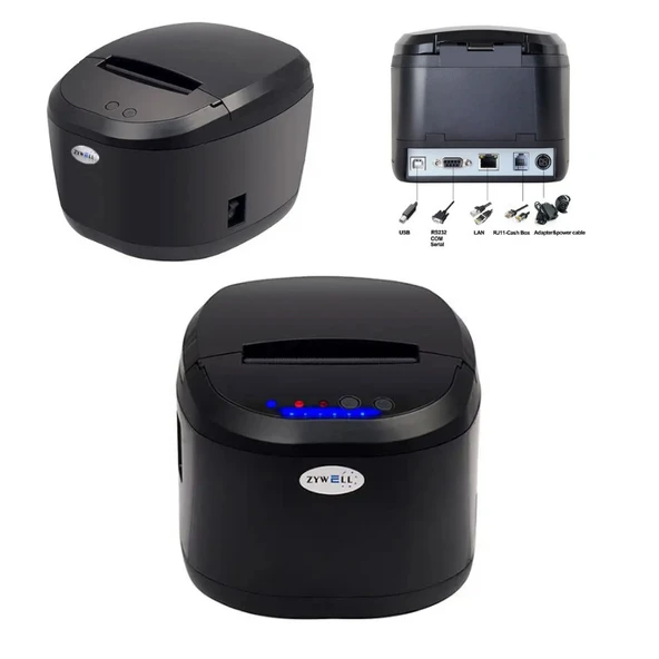 ZYWELL ZY308 TERMAL FİŞ YAZICI ürün görseli