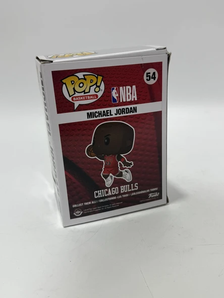 Funko Pop Nba Chicago Bulls Michael Jordan 54 Smaç Pozu Figür - Resim 4