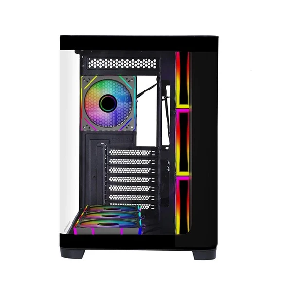 GAMEBOOSTER GB-G2852B 7-FANLI GAMING MID -TOWER PC KASASI - Resim 2
