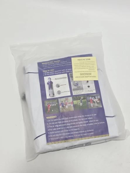 Şişme Baraj Adamı 160cm - Şişme Antrenman Kuklası Mavi - Resim 3