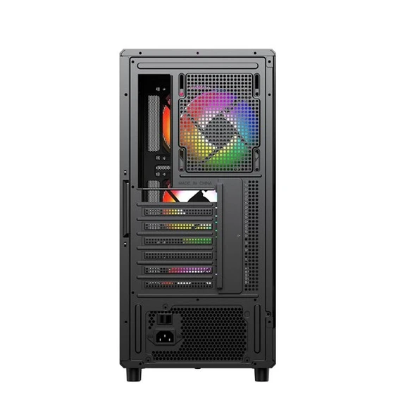 POWERBOOST 650W 80+ BRONZE PBA5065B-650W GAMING MID-TOWER PC KASASI - Resim 5