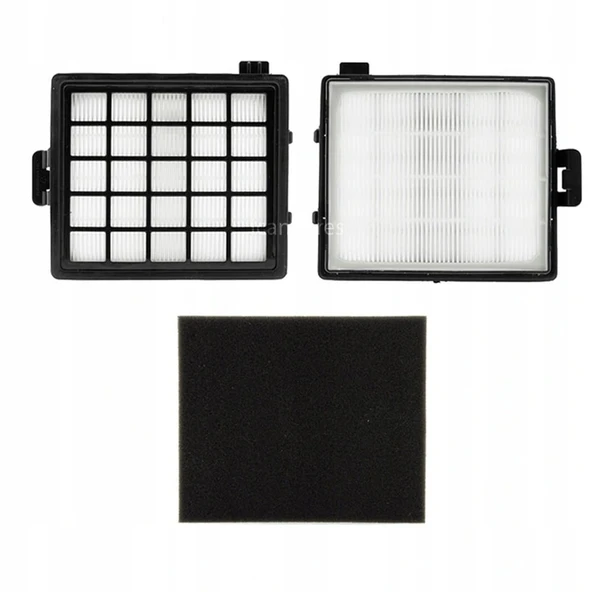 Philips İle Uyumlu FC 8071/01 FC 8146 8147 8148 Easy Life Elektrikli Süpürge Hazne İçi Hepa Filtre - Resim 2