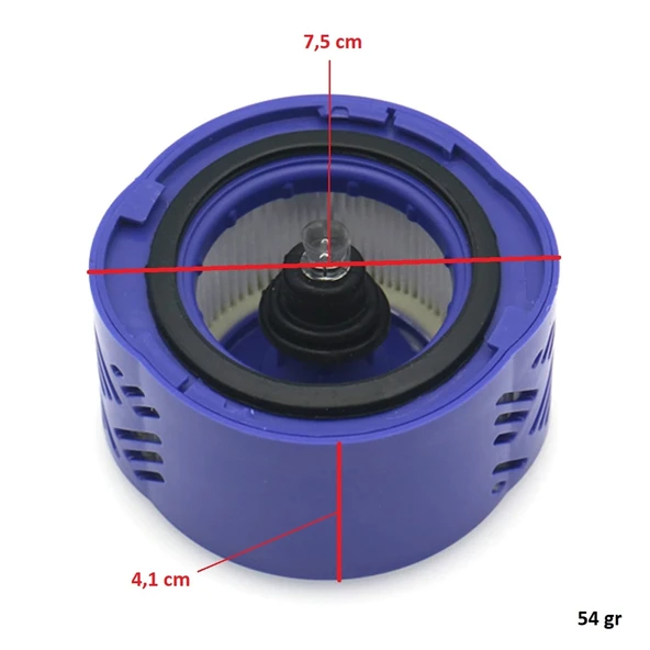 Dyson İle Uyumlu 966741-01 V6 Elektrikli Süpürge Hepa Filtre - Resim 7