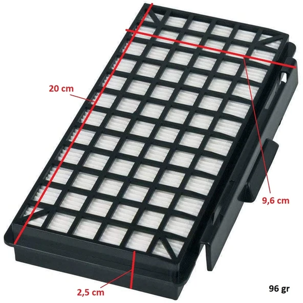 Bosch İle Uyumlu 00577344 BGL8SIL59 BSGL 50000...59999 51332 Elektrikli Süpürge Hepa Filtre - Resim 4