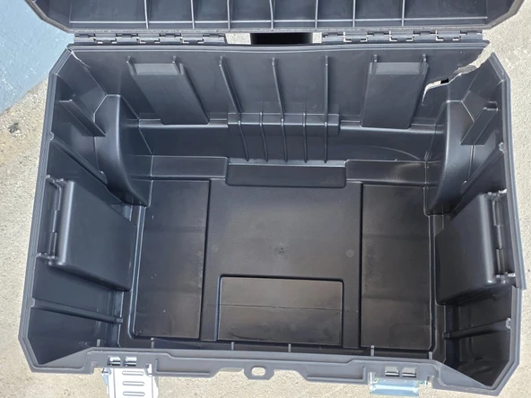 Dewalt TSTAK Ağır Hizmet Tipi Tekerlekli Derin Takım Çantası DW011 (Çıtır Darbeli) - Resim 8