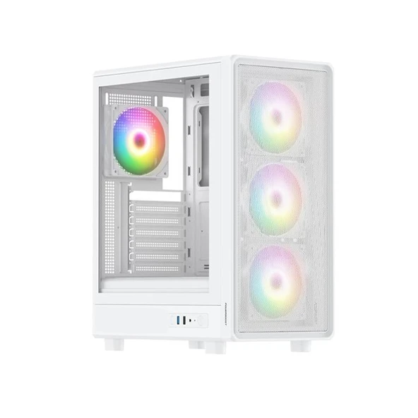 POWERBOOST 650W 80+ BRONZE GAMING MID-TOWER PC KASASI BEYAZ ürün görseli