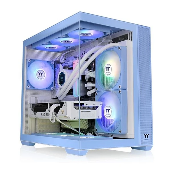 THERMALTAKE VIEW 380 HYDRANGEA BLUE GAMING MID-TOWER PC KASASI ürün görseli