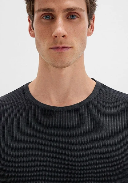 Mavi M070702-900 Bisiklet Yaka Kazak Erkek Sweatshirt - Resim 6