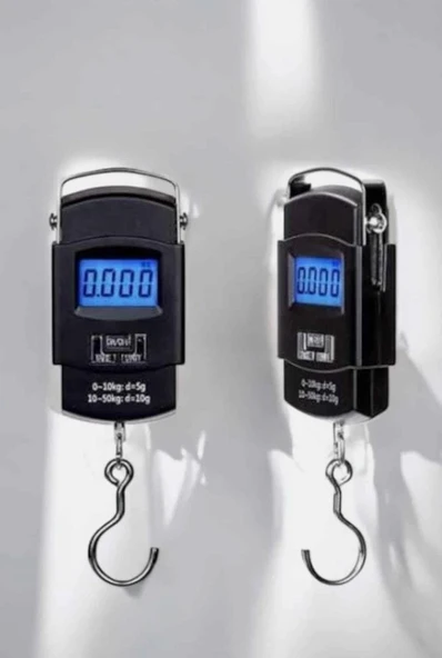 50kg Kapasiteli El Tartısı Dijital Lcd Ekranlı Kantar Terazi - Resim 5