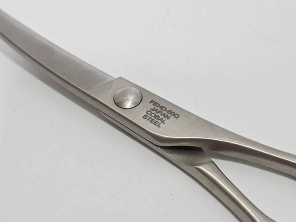 Fenice FEHD-60Q 45° Kavisli Pet Kuaför Makası - Resim 5