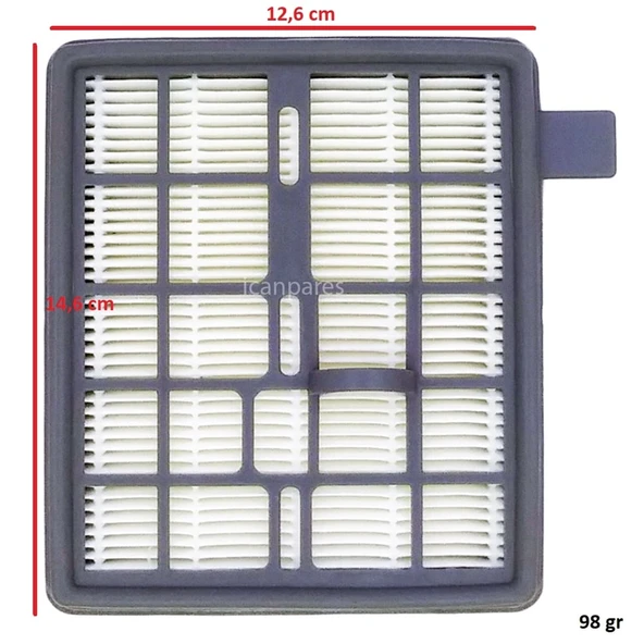 Fakir İle Uyumlu Heroic Elektrikli Süpürge Hepa Filtre - Resim 3