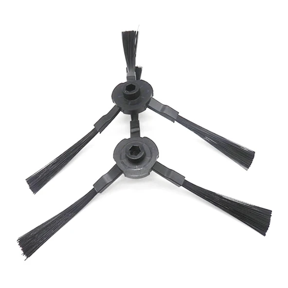 iLife İle Uyumlu A4 - A4S - A6 - T4 - V3 - V3+ - V3S Pro - V4 Robot Süpürge Yan Fırça 2'li Paket - Resim 6