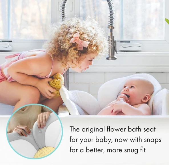 Blooming Bath Lotus Yumuşak Çiçek Tasarım Bebek Banyo Koltuğu - Resim 3