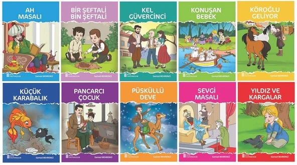 4.Sınıf Okumayı Sevdiren Renkli Resimli Hikayeler 5 - 10 Kitap - Resim 3