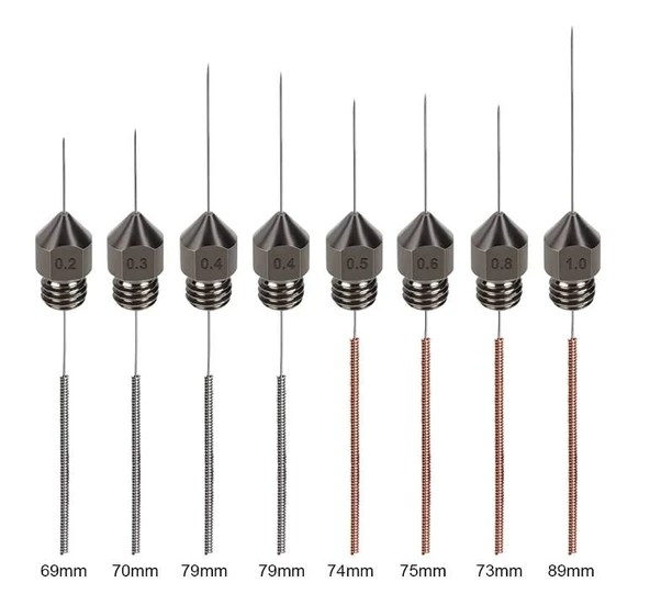 Ender 3 5 Nozzle ve Temizleme Seti 16 Parça - Resim 2