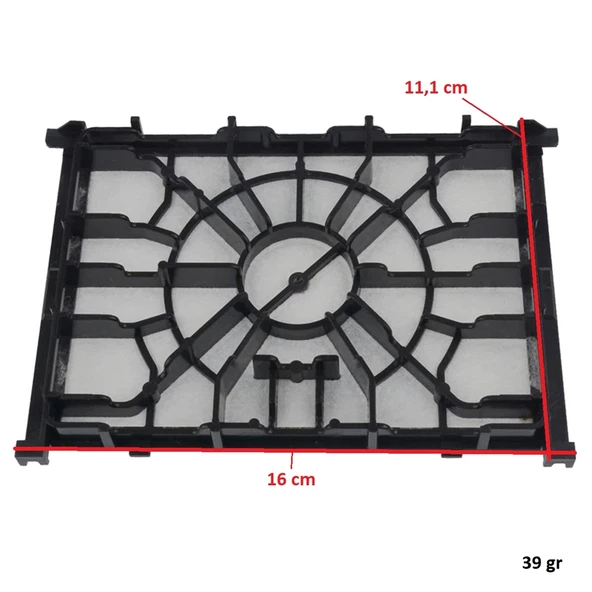 Bosch İle Uyumlu BSG 6A110 579421 BGB 7230 BGL 8SIL59T 4330 Ergomaxx'x Süpürge Motor Koruma Filtre - Resim 5