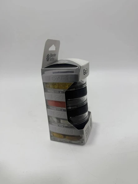 GoStak 4’lü Modüler Takviye Saklama Seti - Resim 3