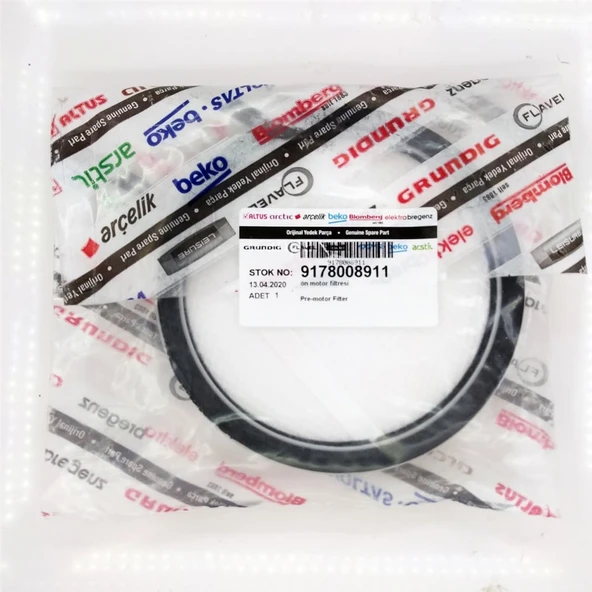 Arçelik İle Uyumlu 9178008911 S 7540 7540T Elektrikli Süpürge Hepa Filtre - Resim 4