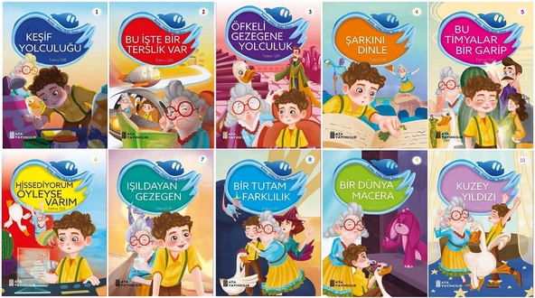4.Sınıf Okumayı Sevdiren Renkli Resimli Hikayeler 9 - 10 Kitap - Resim 2