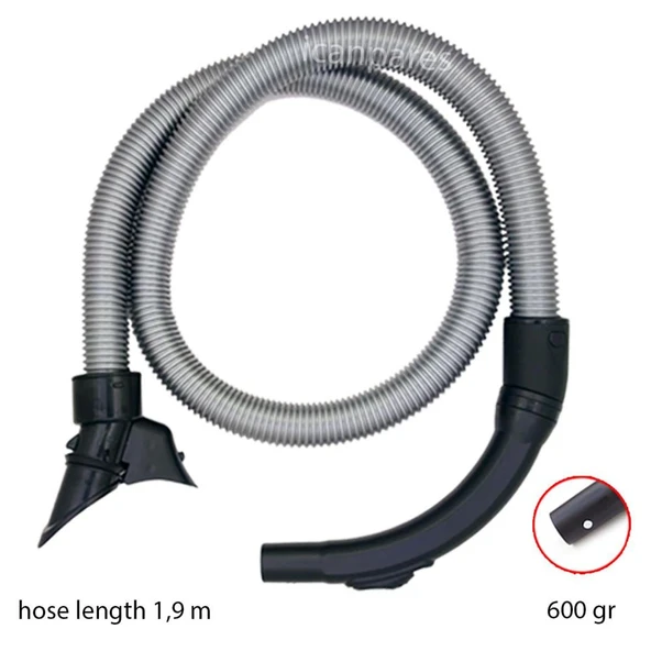 Philips İle Uyumlu Marathon Serisi Elektrikli Süpürge Hortumu - Tutma Sapı Pimli - Resim 3