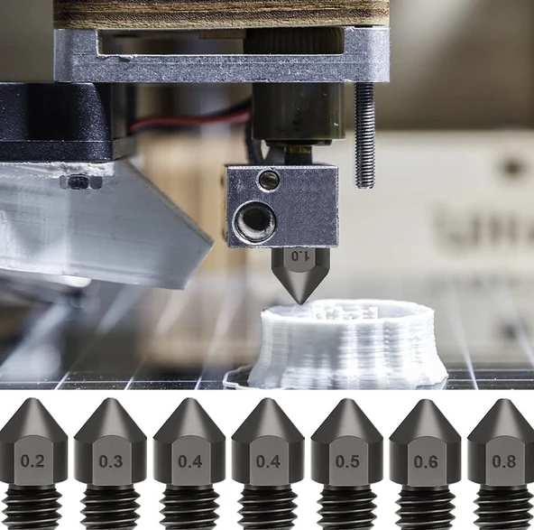 Ender 3 5 Nozzle ve Temizleme Seti 16 Parça - Resim 5