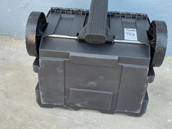 Dewalt TSTAK Ağır Hizmet Tipi Tekerlekli Derin Takım Çantası DW010 (Çıtır Darbeli) - Resim 5