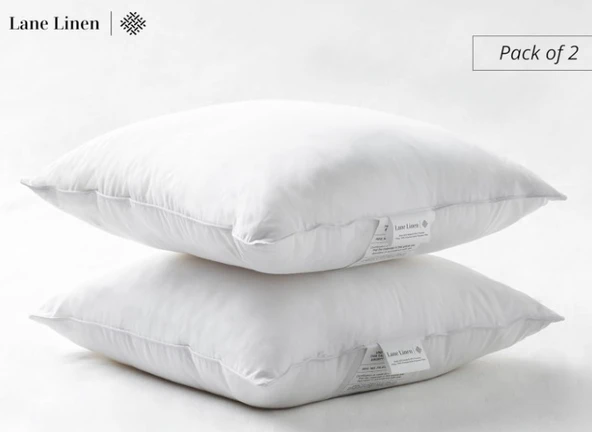 Lane Linen Polyfiber Kırlent İçi Yastık 40x40cm (2 Adet) - Resim 5