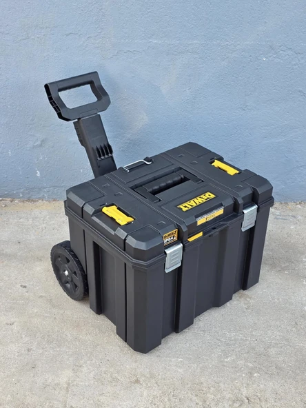 Dewalt TSTAK Ağır Hizmet Tipi Tekerlekli Derin Takım Çantası DW010 (Çıtır Darbeli) ürün görseli