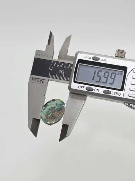 Doğal İran Nişabur Firuze (Turkuaz) Taşı 22,8 Karat - 4,55 Gram - Resim 4