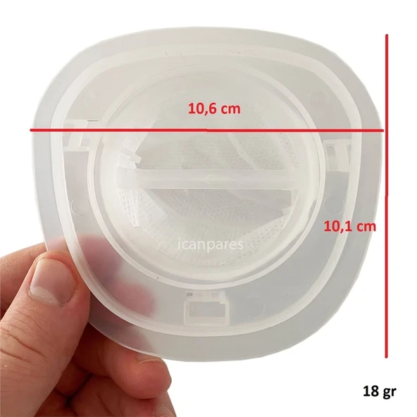 Black & Decker İle Uyumlu EVF100 BDH7200CHV BDH9600CHV HHVK515J00FF Elektrikli Süpürge Toz Filtresi - Resim 5