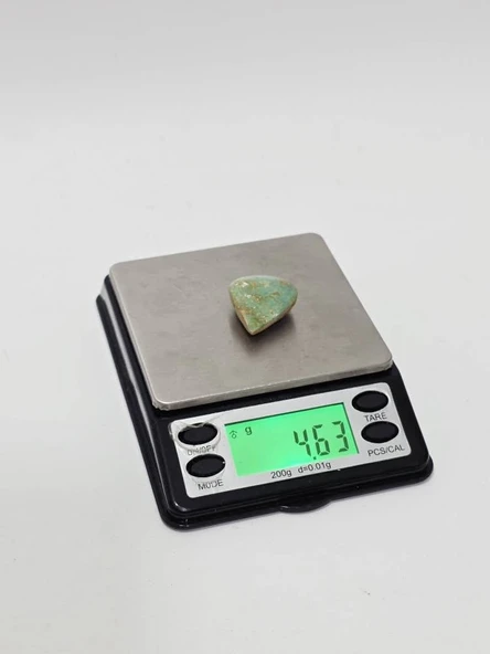 Doğal İran Nişabur Firuze (Turkuaz) Taşı 23,1 Karat - 4,60 Gram - Resim 5