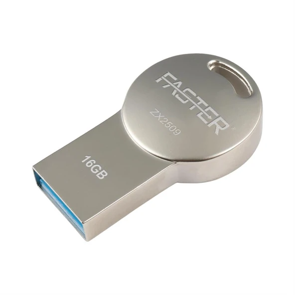 Faster 16 GB Dusl Serisi USB 3.0 Yüksek Hızlı Metal Flash Bellek ürün görseli 1