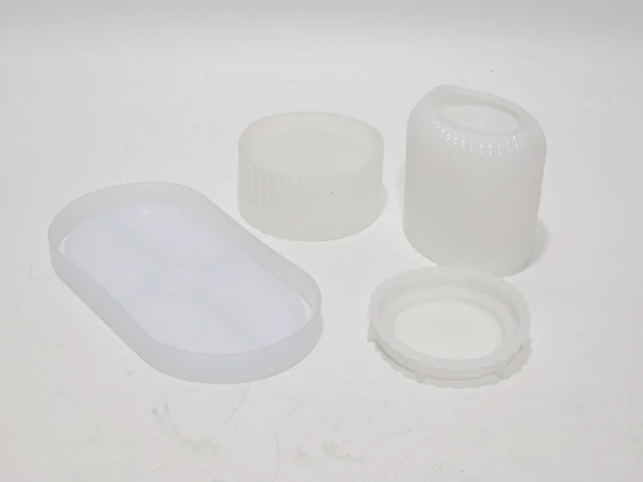 3D Silikon Mum Kalıbı 4 Parça - Resim 2