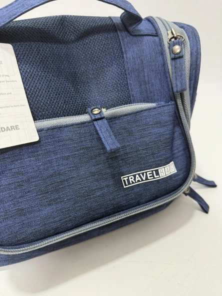 Fandare Kuru ve Islak Ayırma Kozmetik Seyahat Çantası - Resim 4